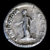 Plautilla Silver Denarius Ancient Coin