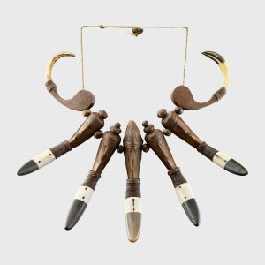 Ebony and Horn Ceremonial Necklace