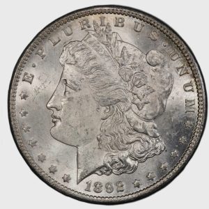 1892-CC Morgan Dollar