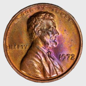 1972 1C Doubled Die Obverse